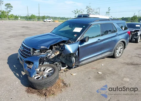 2020 Ford Explorer Xlt z USA, uszkodzony, nr VIN 1FMSK7DH5LGB01733